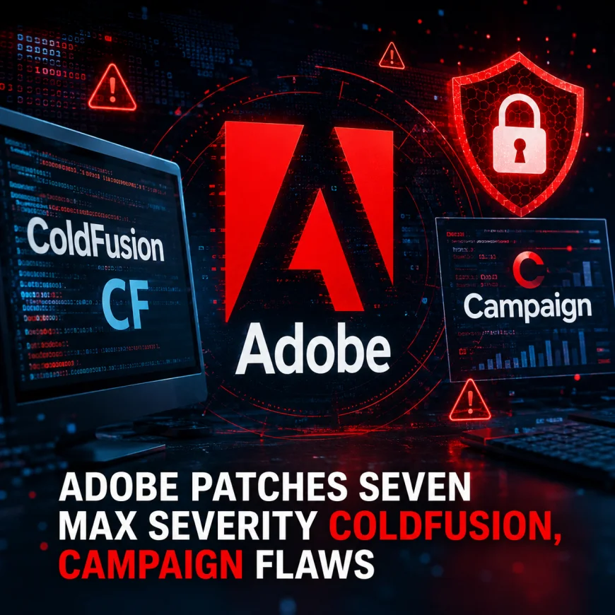 Adobe, ColdFusion ve Campaign Classic'teki kritik güvenlik açıkları için acil güncellemeler yayımladı