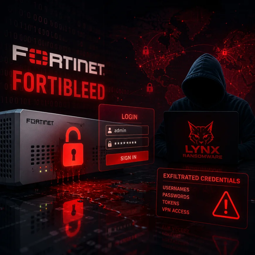 FortiBleed kimlik bilgisi hırsızlığı operasyonunun INC ve Lynx fidye yazılımı gruplarıyla bağlantılı olduğu ortaya çıktı