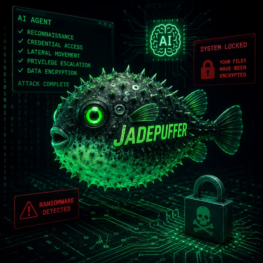 JadePuffer fidye yazılımı saldırısının tamamen yapay zekâ ajanı tarafından gerçekleştirildiği iddia edildi
