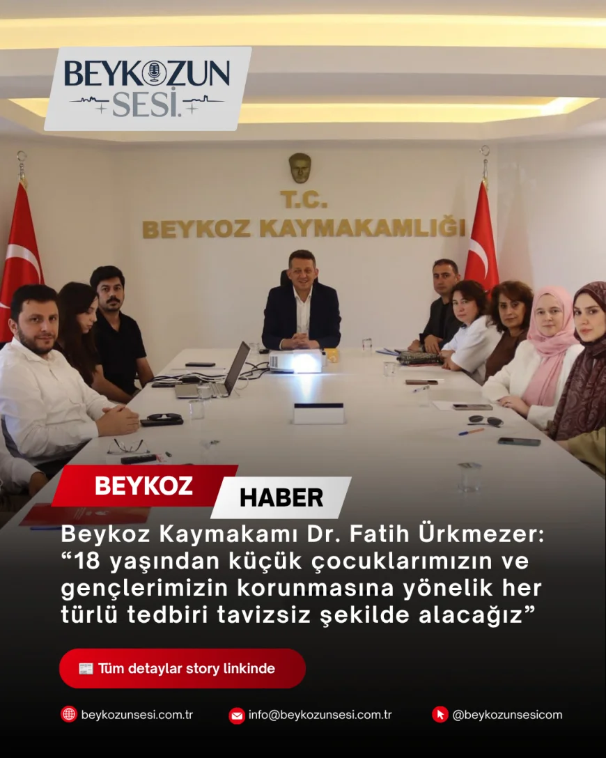 Fatih Ürkmezer: “18 yaşından küçük çocuklarımızın ve gençlerimizin korunmasına yönelik her türlü tedbiri tavizsiz şekilde alacağız”