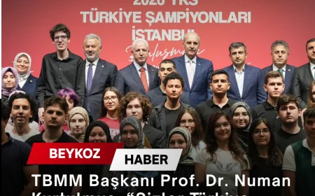 TBMM Başkanı Prof. Dr. Numan Kurtulmuş: “Sizler Türkiye Yüzyılı'nın Mimarlarısınız”