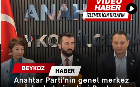 Anahtar Parti'nin genel merkez ve İstanbul yönetimi Beykoz'a çıkarma yaptı