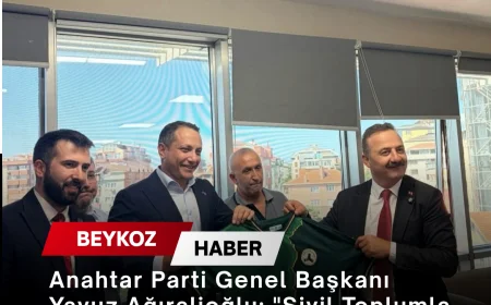 Anahtar Parti Genel Başkanı Yavuz Ağıralioğlu: "Sivil Toplumla Güçlü Diyaloğu Sürdürmeye Devam Ediyoruz"
