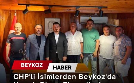 CHP Beykoz Örgütü ve İBB Meclis Üyeleri Hayırlı Olsun Ziyaretlerinde Bir Araya Geldi