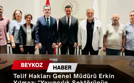 Telif Hakları Genel Müdürü Erkin Yılmaz: "Yayıncılık Sektörünün Sorunları ve Çözüm Önerileri Ankara'da Değerlendirildi"