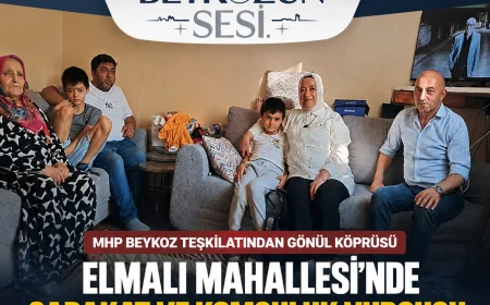 MHP Beykoz KAÇEP Başkanı Hatice Hacımahmutoğlu: "Gönülden Gönüle Beykoz anlayışıyla vatandaşlarımızın yanında olmaya devam edeceğiz"