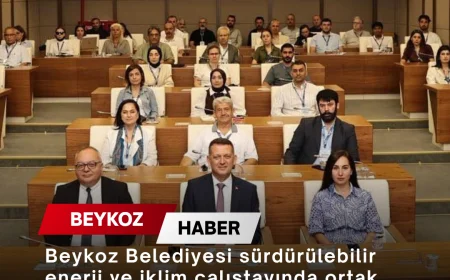 Beykoz Belediyesi sürdürülebilir enerji ve iklim çalıştayında ortak akıl buluştu, yeşil dönüşüm için yol haritası masaya yatırıldı