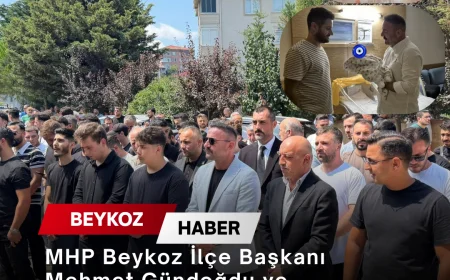 MHP Beykoz İlçe Başkanı Mehmet Gündoğdu ve teşkilatından taziye, ziyaret ve tebrik programları