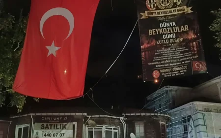 MHP Beykoz İlçe Başkanlığı Beykozlular Günü’nde ilçeyi pankartlarla donattı