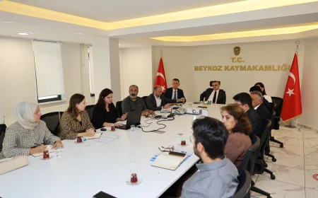 Beykoz’un Geleceğine Yön Verecek Yatırımlar İçin Kamu Kurumları Aynı Masada Buluştu