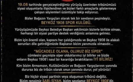 Boğazın Yargıçları’ndan yürüyüş açıklaması: “Biz hiçbir siyasi partinin veya oluşumun tribünü değiliz”