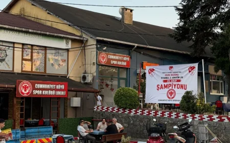 Cumhuriyet Köyü Spor Kulübü şampiyon oldu, tarihinde ilk kez 1. Amatör Lig’e yükseldi