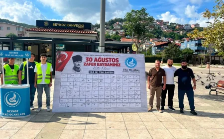 Beykoz Ülkü Ocakları Başkanı Hakan Özdemir: “Her imza bir hatıra, her el izi bir emanet”