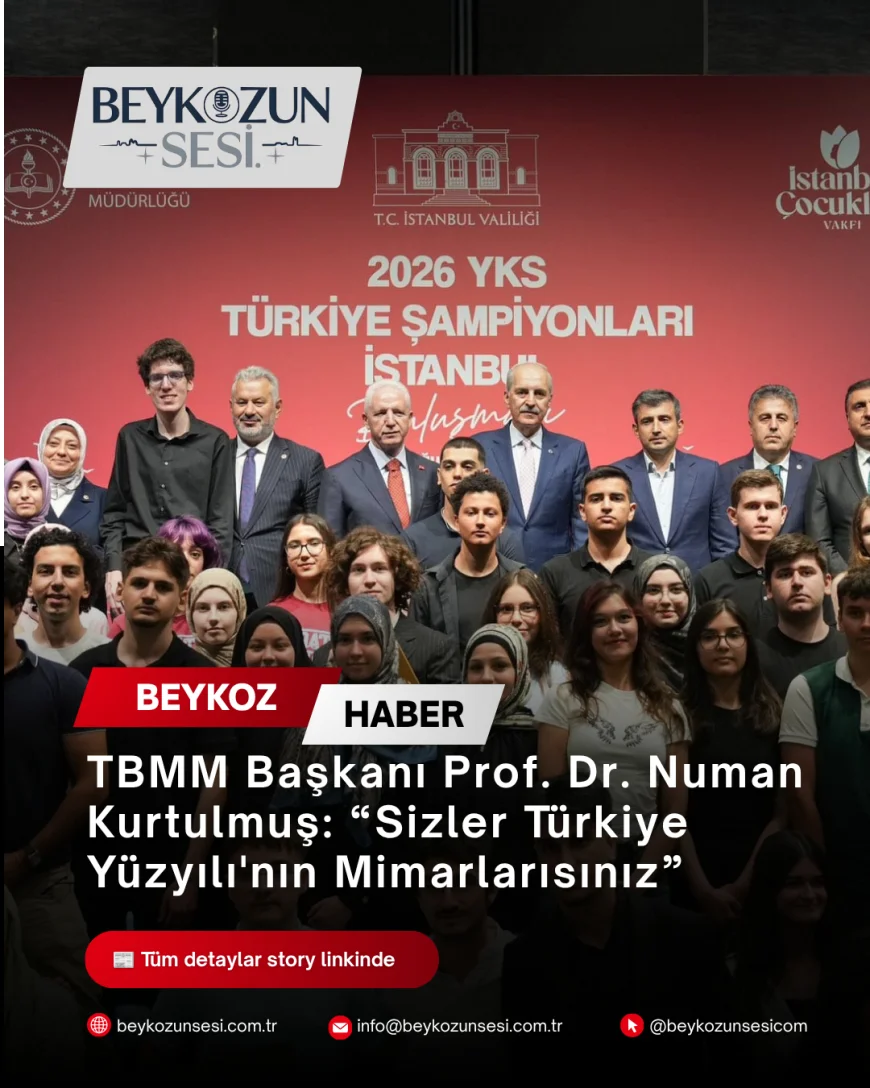 TBMM Başkanı Prof. Dr. Numan Kurtulmuş: “Sizler Türkiye Yüzyılı'nın Mimarlarısınız”