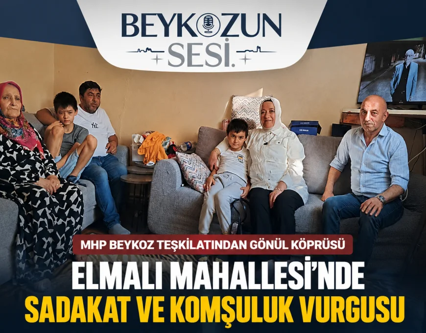 MHP Beykoz KAÇEP Başkanı Hatice Hacımahmutoğlu: "Gönülden Gönüle Beykoz anlayışıyla vatandaşlarımızın yanında olmaya devam edeceğiz"