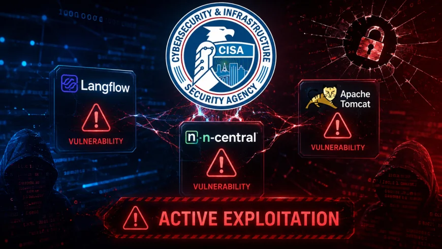 CISA: “Langflow, N-central ve Apache Tomcat açıkları saldırılarda aktif olarak istismar ediliyor”