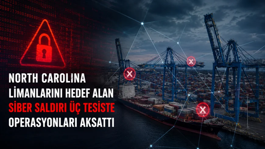 North Carolina limanlarını hedef alan siber saldırı üç tesiste operasyonları aksattı