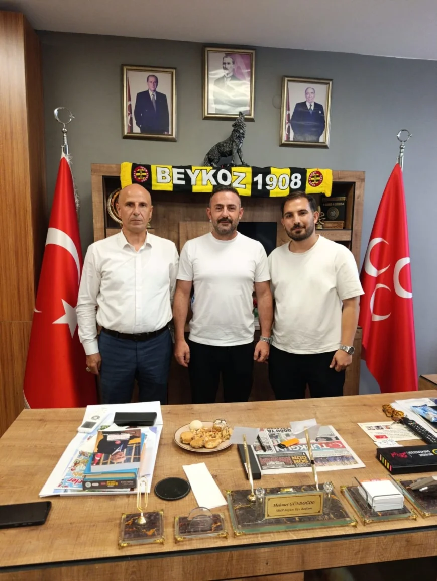 MHP Beykoz İlçe Başkanı Mehmet Gündoğdu: “Beykoz 1908 yönetimine en kısa sürede iade-i ziyarette bulunacağız”