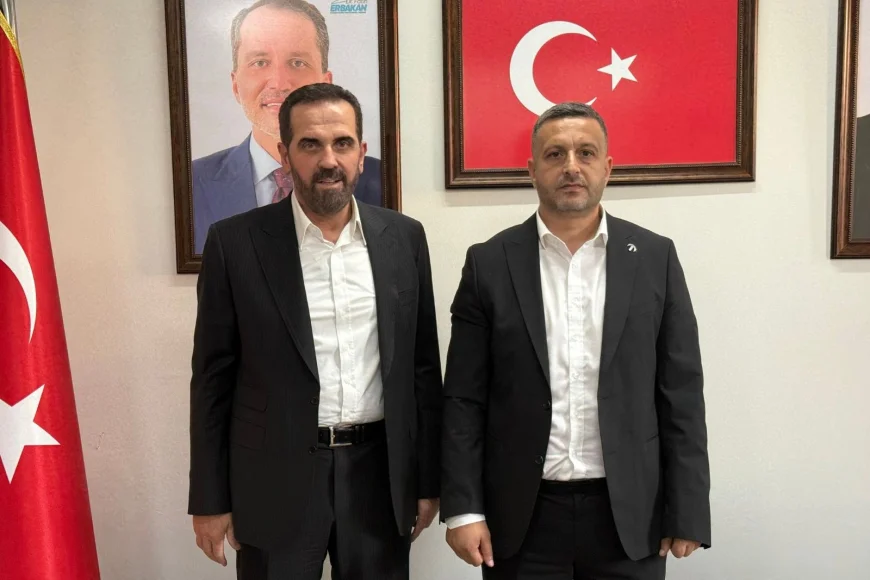 Önceki Dönem AK Parti Beykoz İlçe Başkanı Hanefi Dilmaç’tan Yeniden Refah Partisi Beykoz İlçe Başkanlığı’na ziyaret