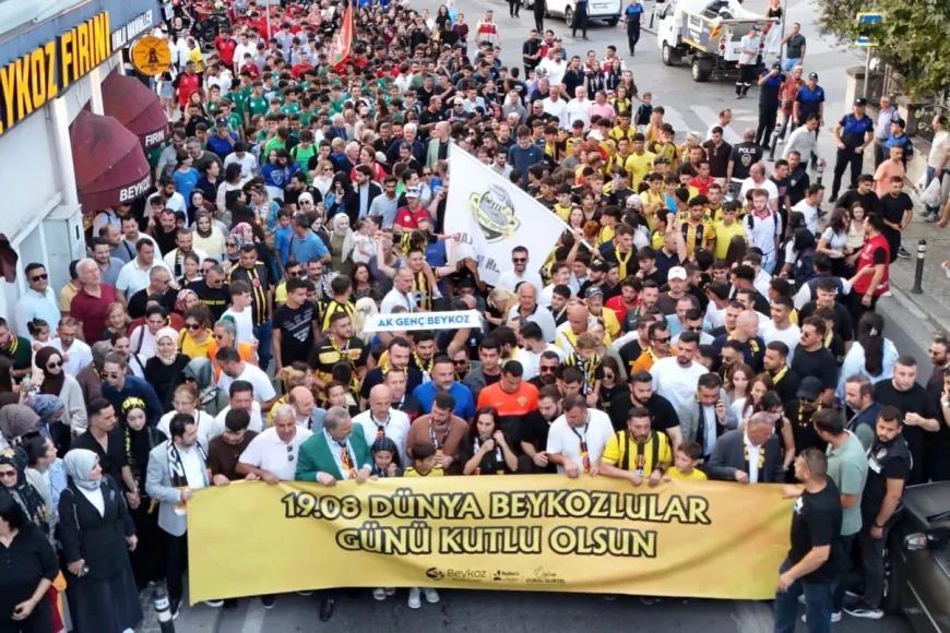 19 Ağustos Dünya Beykozlular Günü’nde Beykoz Sarı-Siyah Renklerle Tek Yürek Oldu
