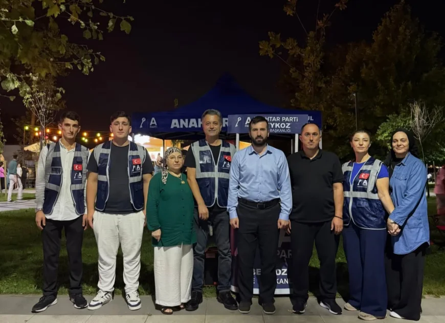 Anahtar Parti Beykoz İlçe Başkanı M. Onur Kaya: “Vatandaşla doğrudan temas sürecek”