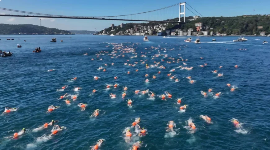 İstanbul Boğazı’nda 38. Kıtalararası Yüzme Yarışı’na 64 ülkeden 2 bin 500 sporcu katıldı