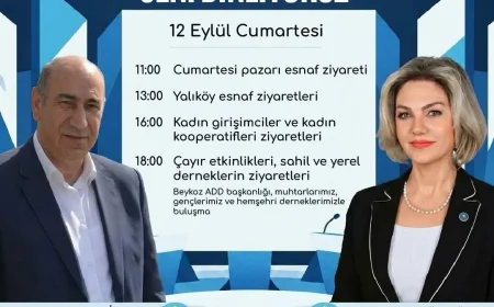 İYİ Parti Beykoz İlçe Başkanlığı ilçenin farklı noktalarında vatandaş ve esnafla buluşacak