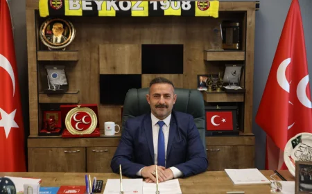 MHP Beykoz İlçe Başkanı Mehmet Gündoğdu: “Polemikle değil, Beykoz’a hizmet için birlik içinde yol alalım”