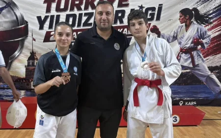 Beykoz Belediyesporlu yıldız sporculardan Türkiye Yıldızlar Ligi’nde dört madalya