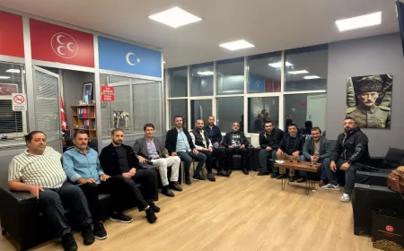MHP Beykoz İlçe Başkanlığı bölge başkanlarıyla saha çalışmalarını ve yeni dönem planlarını değerlendirdi