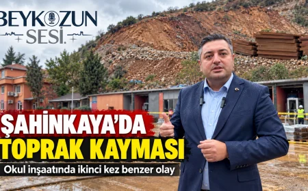 İBB ve Beykoz Belediye Meclisi Üyesi Burak Korkmaz: “Şahinkaya’da ikinci kez toprak kayması yaşandı”