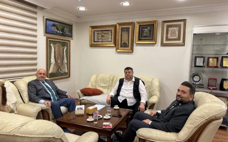 Yeniden Refah Partisi İstanbul İl Başkanı Yunus Emre Taşçı’dan Beykoz’da Mikail Akyıldız’a ziyaret