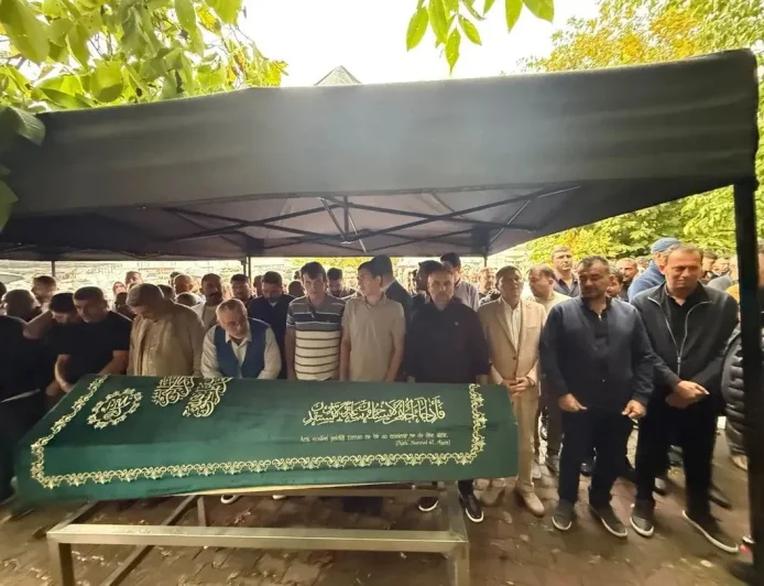 Çavuşbaşı Spor Kulübü Başkanı Yakut Öztürk binlerce kişinin katıldığı cenaze töreniyle son yolculuğuna uğurlandı