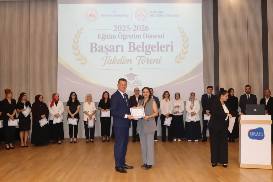 Beykoz Kaymakamı Dr. Fatih Ürkmezer: “Eğitimde başarı öğretmen, öğrenci ve veli desteğiyle yükseliyor”