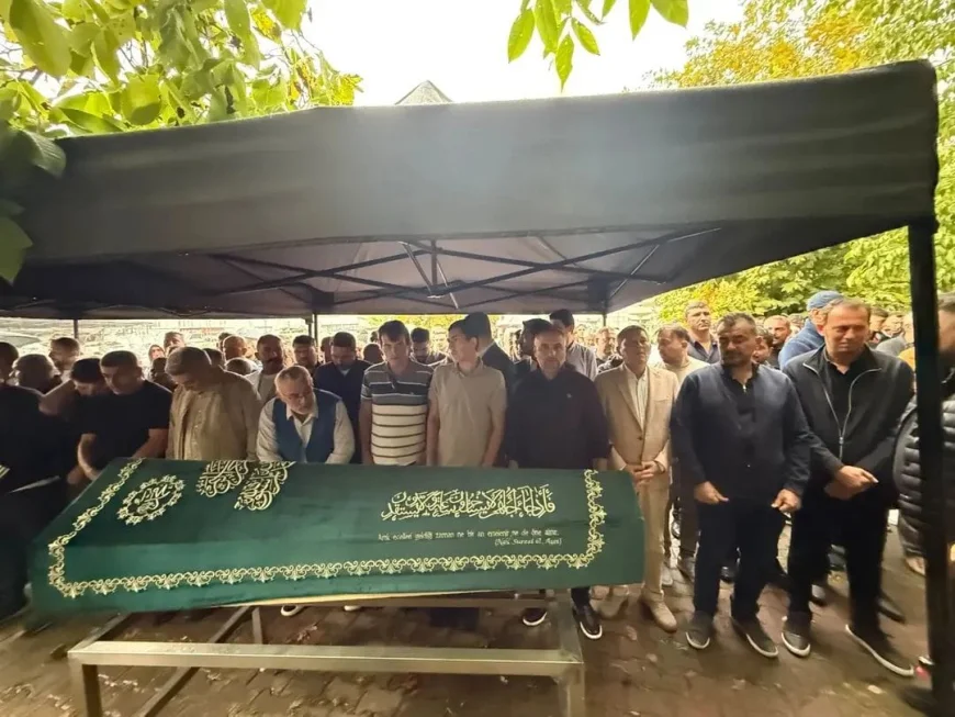 Çavuşbaşı Spor Kulübü Başkanı Yakut Öztürk binlerce kişinin katıldığı cenaze töreniyle son yolculuğuna uğurlandı