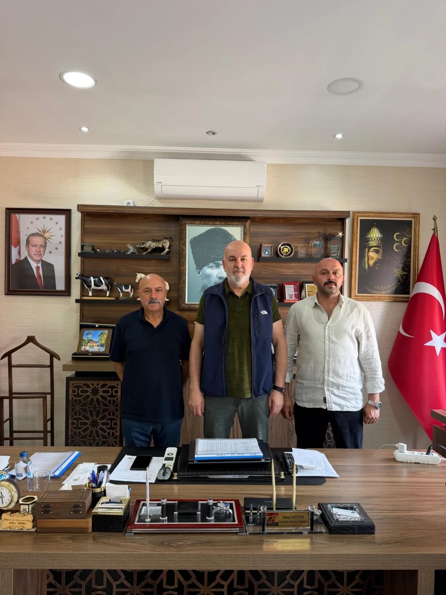 TDSYMB Genel Başkanı İlhan Köten’e MHP heyetinden ziyaret: Tarım ve hayvancılık çalışmaları görüşüldü