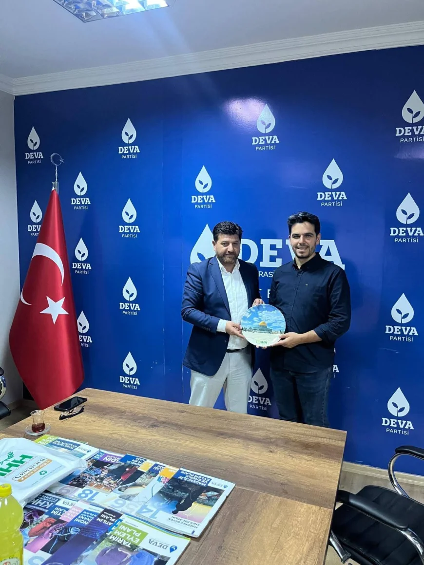 İHH Beykoz Temsilciliğinden DEVA Partisi Beykoz İlçe Başkanlığına ortak çalışma ziyareti