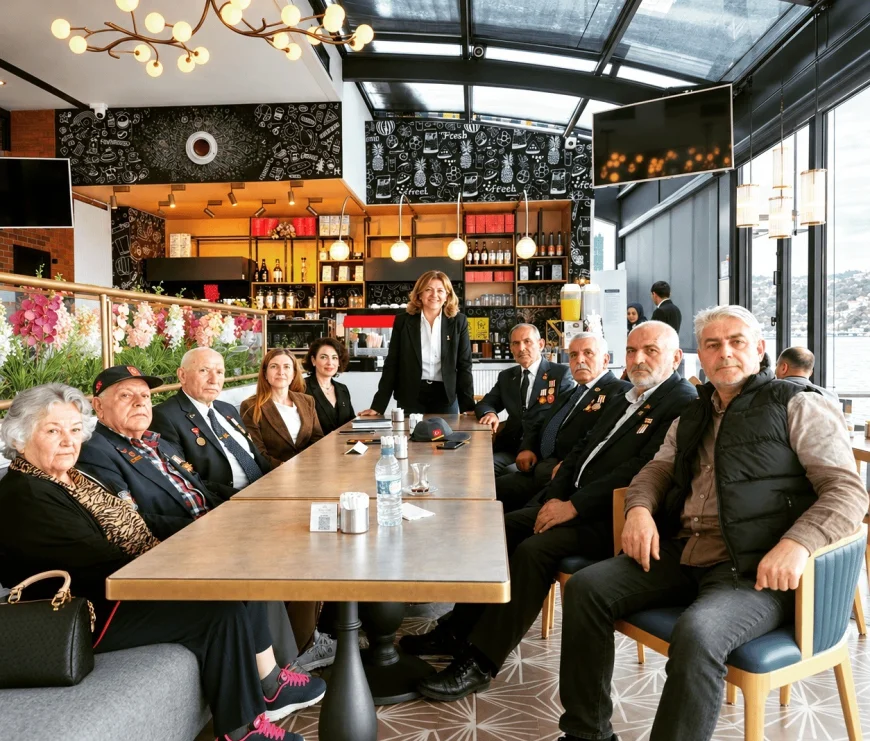 Zafer Partisi Beykoz İlçe Başkanı Derya Ortaç gazilerle buluştu: “Lokal talebinin takipçisi olacağız”