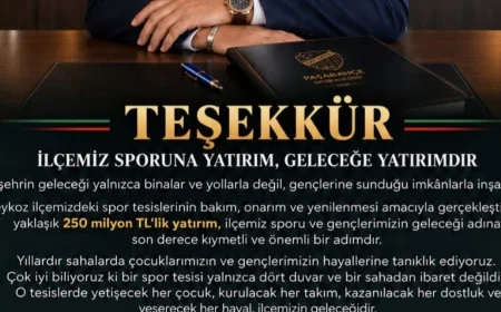 Paşabahçe Spor Kulübü Başkanı Coşkun Okur: “Spora yapılan yatırım, geleceğe yapılan yatırımdır”
