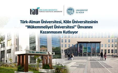 Türk-Alman Üniversitesi Rektörü Prof. Dr. Cemal Yıldız: “Köln Üniversitesinin başarısı ortaklığımız için özel bir değer taşıyor”