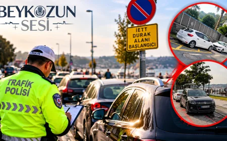 Beykoz’da Hatalı Park Denetimi: 36 Sürücüye 44 Bin 856 Lira Ceza Kesildi