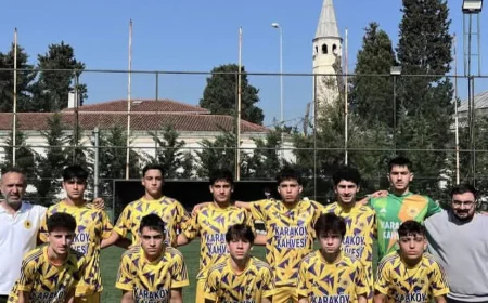 Çubuklu U17 Takımı Sezona 6-1’lik Galibiyetle Başladı: Kartal Yuvası Karşısında Gol Yağmuru