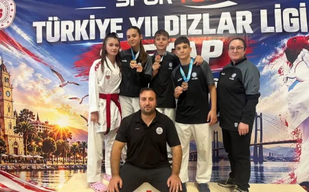 Beykoz Belediyesi Spor Kulübü Türkiye Yıldızlar Ligi’nde 5 Madalya Kazanarak Beykoz’a Gurur Yaşattı