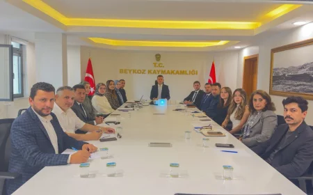 Beykoz Kaymakamı Dr. Fatih Ürkmezer Başkanlığında Çocuk Koruma Hizmetleri İçin Kurumlar Arası Koordinasyon Toplantısı Yapıldı