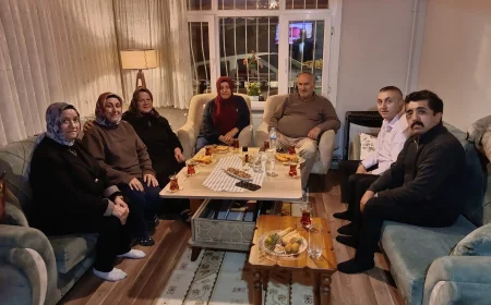 MHP Akbaba Mahallesi’nde Esnafla Buluştu, Arif Çömlekçi’ye Geçmiş Olsun Ziyaretinde Bulundu