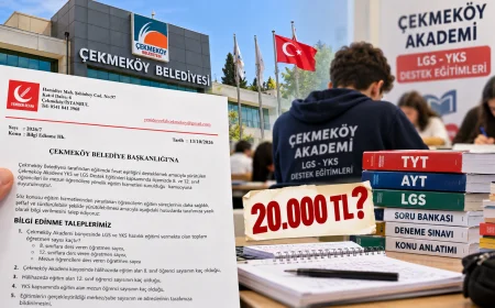 Yeniden Refah Partisi Çekmeköy İlçe Başkanlığından Belediyeye Çekmeköy Akademi İçin 20 Bin TL'lik Kaynak Gideri Sorusu