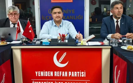 Yeniden Refah Partisi Ümraniye İlçe Başkanı Orçun Şekercioğlu: “Yerel ve Genel Milli Görüş İktidarı İçin Çalışıyoruz”