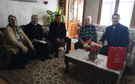 MHP Beykoz İlçe Başkanı Mehmet Gündoğdu Öncülüğünde Şehit Ailelerine Vefa Ziyaretleri Sürüyor