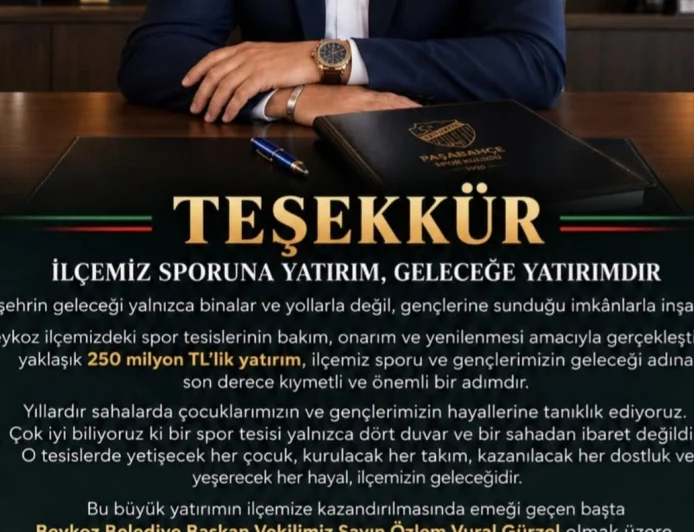 Paşabahçe Spor Kulübü Başkanı Coşkun Okur: “Spora yapılan yatırım, geleceğe yapılan yatırımdır”